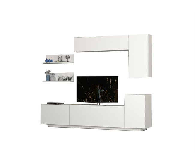 Conforama Compacto De TV VENUS Blanco 200cm