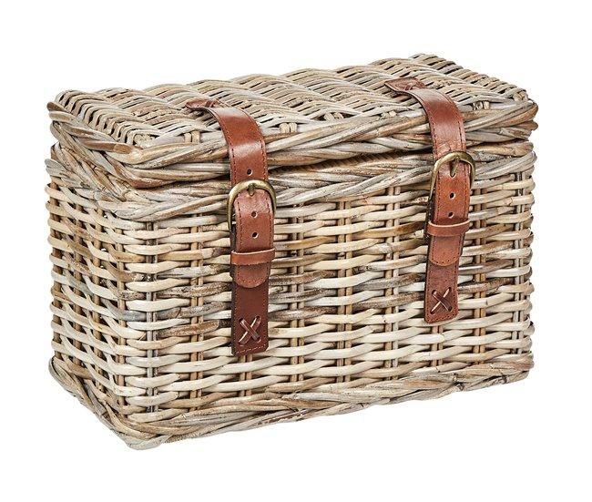 Conforama Conjunto De 2 Cajas De Ratán Claro IRBID