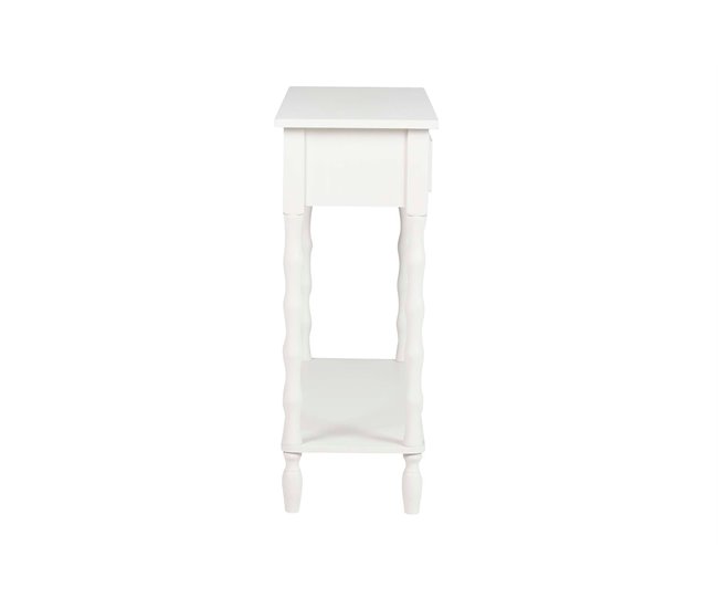 Conforama Consola Madera Beige 90x75x30 Cm