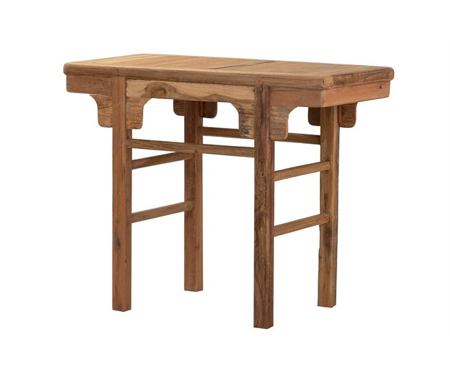 Conforama Consola Madera Natural 100x82x50 cm