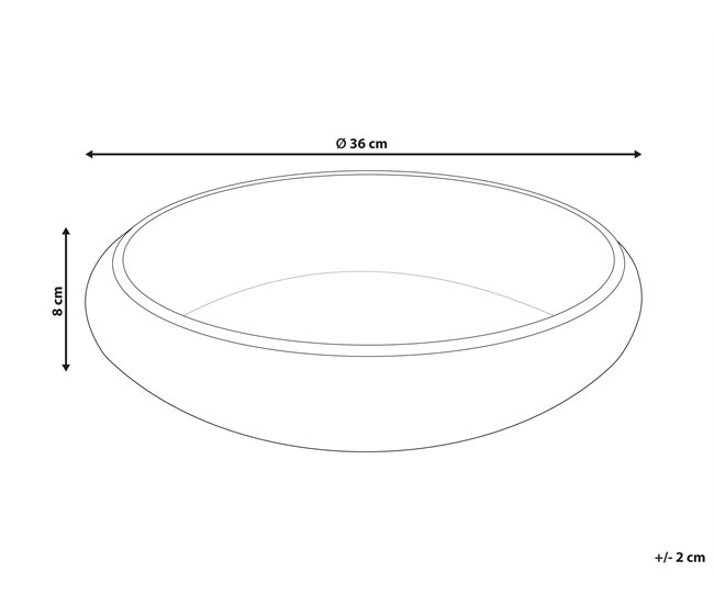 Conforama Cuenco De Ratán Natural ⌀ 36 Cm INDRAGIRI