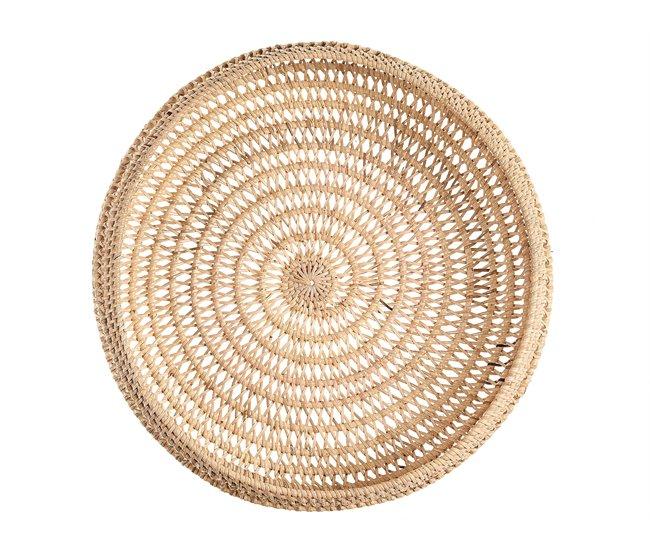 Conforama Cuenco De Ratán Natural ⌀ 36 Cm INDRAGIRI