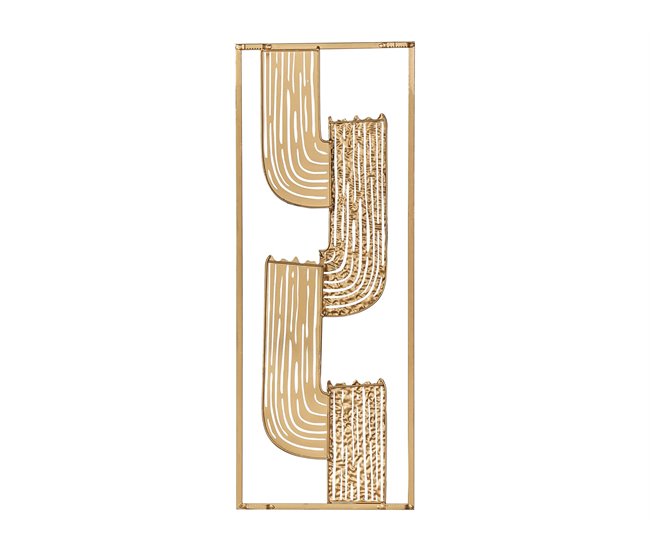 Conforama Decoración De Pared Color Oro THALLIUM