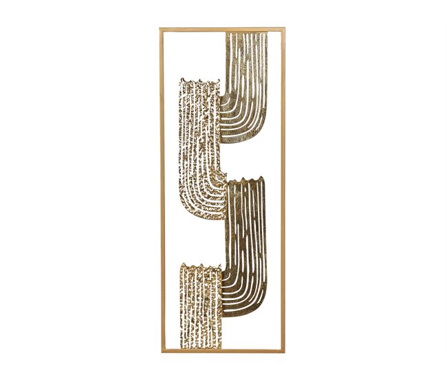 Conforama Decoración de pared color oro THALLIUM