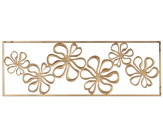 Conforama Decoración De Pared Dorada CERIUM