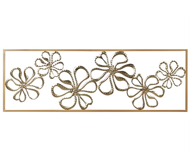 Conforama Decoración de pared dorada CERIUM