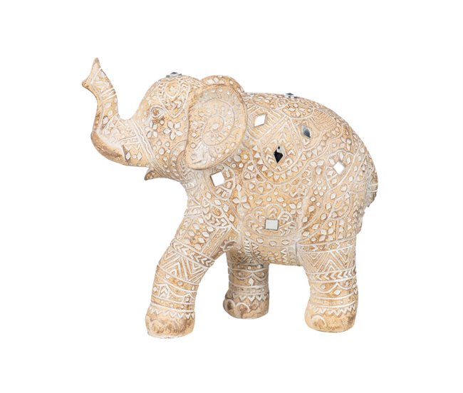 Conforama Elefante Resina 19x8x17 Cm