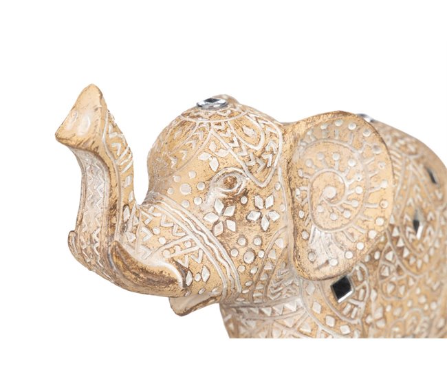 Conforama Elefante Resina 19x8x17 Cm