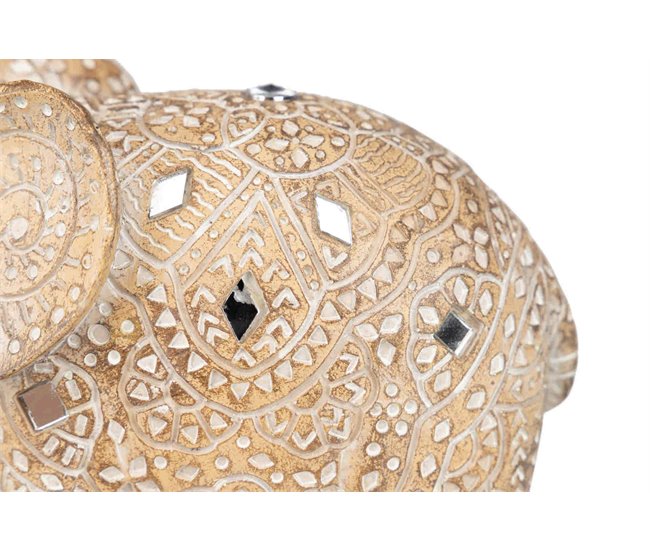 Conforama Elefante Resina 19x8x17 Cm