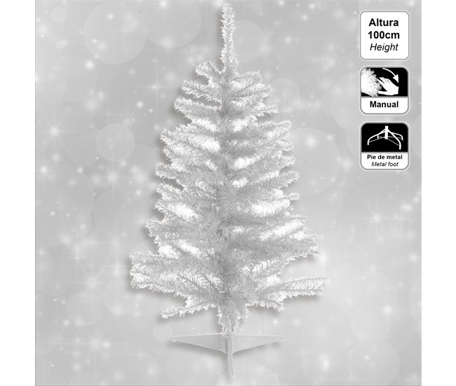 Conforama Elegante Abeto Blanco 100 Cm