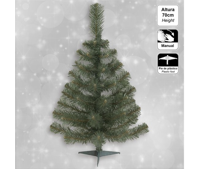 Conforama Elegante Abeto Verde 70 Cm