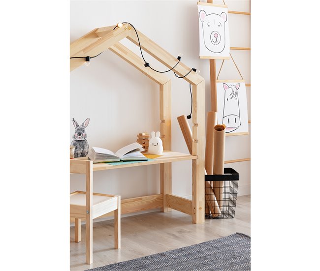 Conforama Escritorio Con Silla Louis Madera