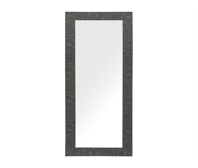 Conforama Espejo de pared 50x130 cm negro PLAISIR