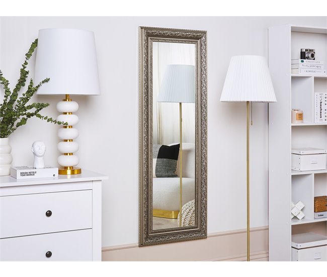 Conforama Espejo De Pared Dorado 51x141 Cm ASPEN