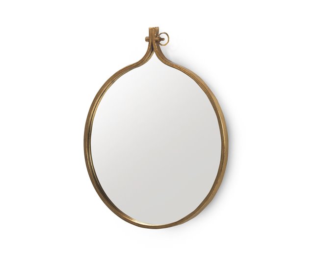 Conforama Espejo de Pared Dorado