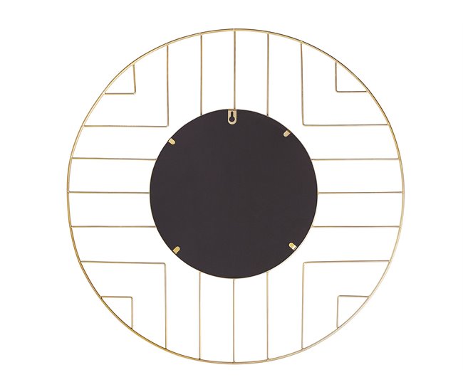 Conforama Espejo De Pared Dorado ø 60 Cm HESDIN