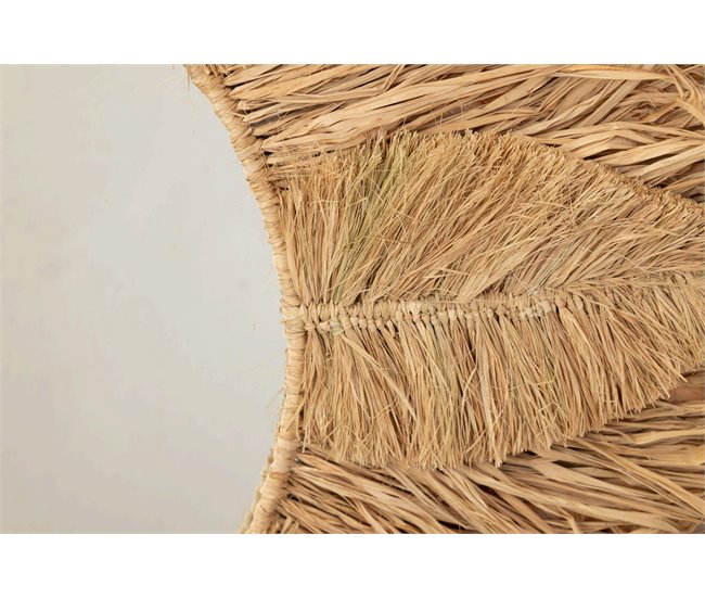 Conforama Espejo Fibras Naturales 100x2x100 Cm