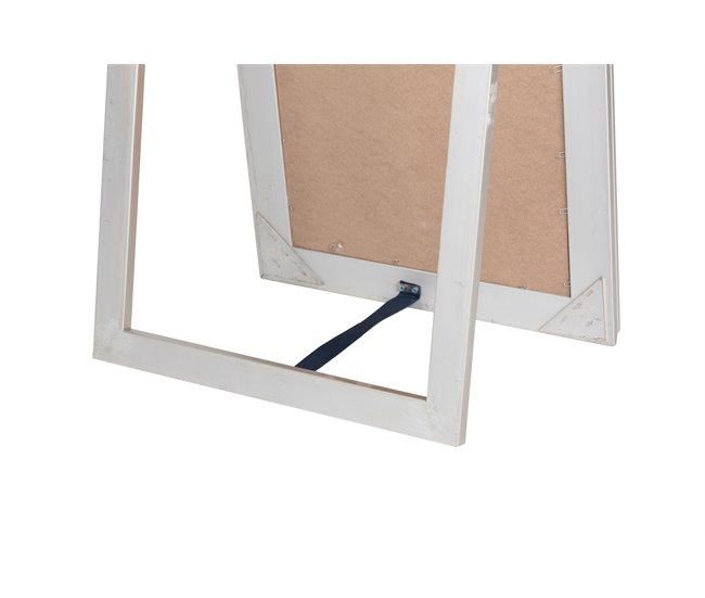 Conforama Espejo Madera Plata C/ Pie 44x8x180 Cm