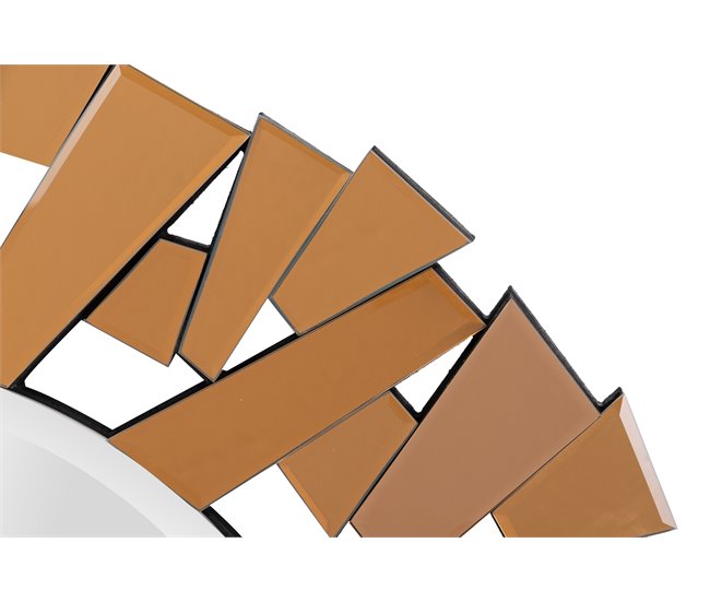 Conforama Espejo Multiple Bronce 90x3x90 Cm