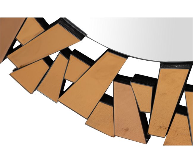 Conforama Espejo Multiple Bronce 90x3x90 Cm