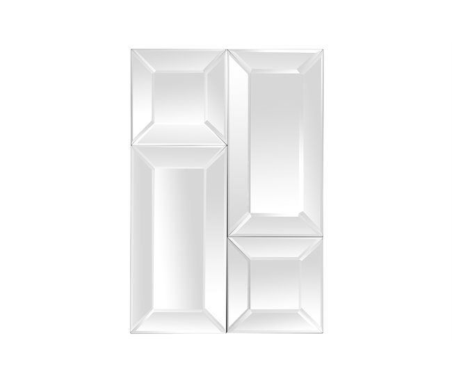 Conforama Espejo Rectangular Marco Pu 130x5x88 Cm