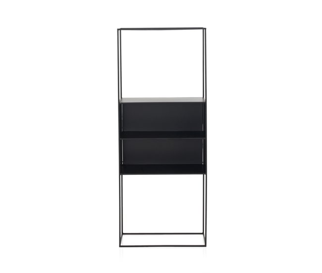 Conforama Estante De Metal Negro