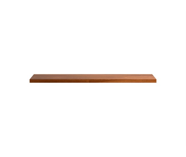 Conforama Estante de pared LEON 150cm color nogal