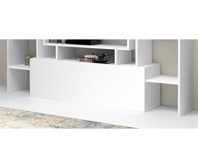 Conforama Estantería ADELE Blanco Con Zapatero