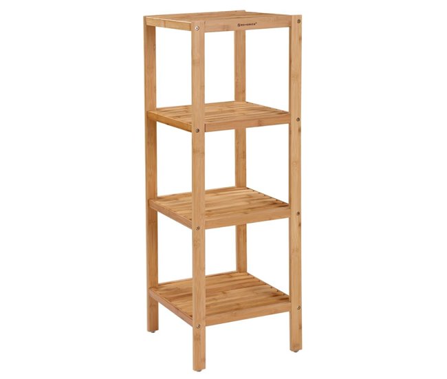 Conforama Estantería De Baño Con 4 Estantes - H96 Cm