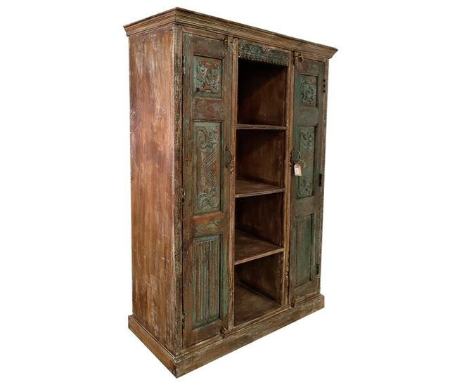 Conforama Estantería de madera marrón 178x38x207
