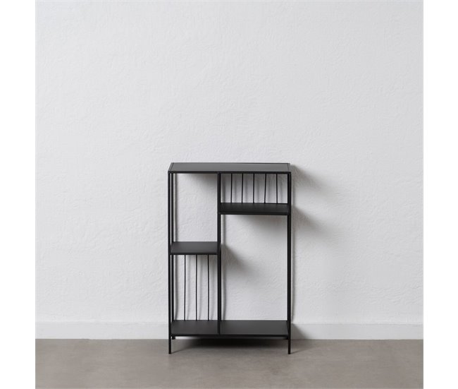 Conforama Estantería Negro Hierro 50 X 30 X 75 Cm