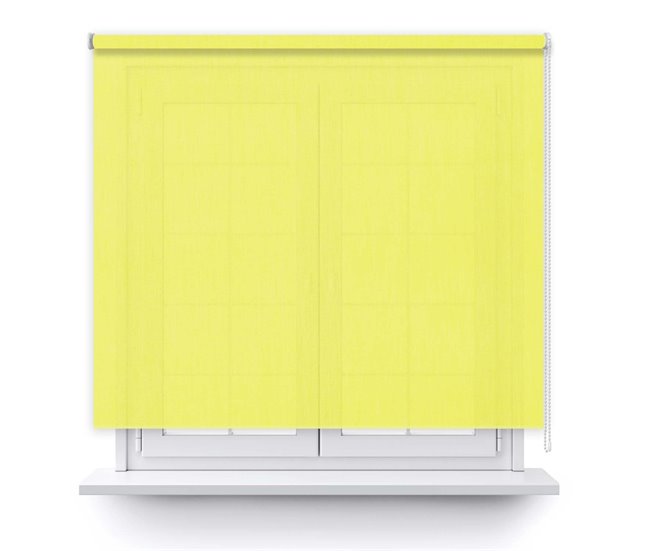 Conforama Estor Enrollable Miami En Color Amarillo