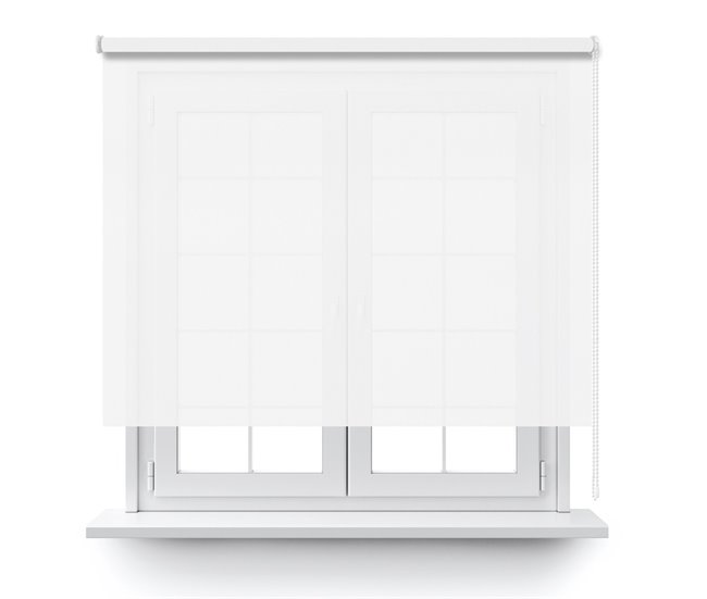 Conforama Estor Enrollable Miami En Color Blanco