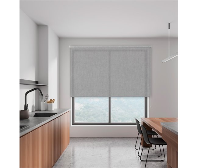 Conforama Estor Enrollable Miami En Color Gris