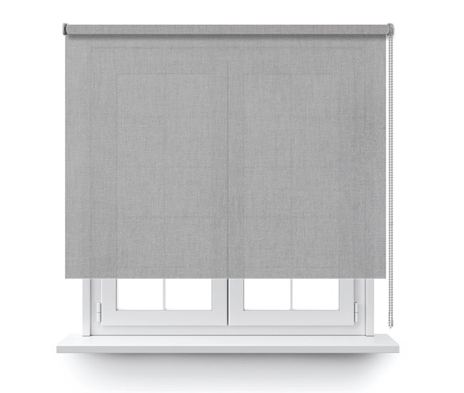 Conforama Estor Enrollable Miami En Color Gris