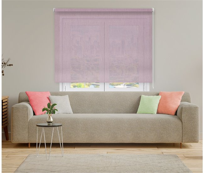 Conforama Estor Enrollable Miami En Color Malva