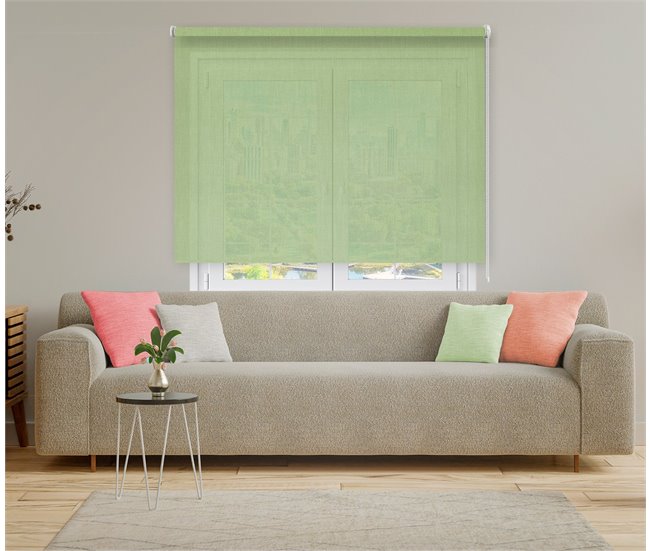 Conforama Estor Enrollable Miami En Color Manzana