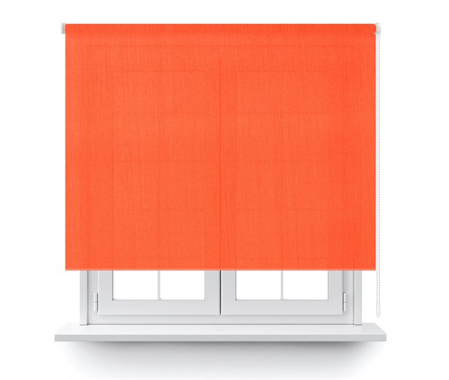 Conforama Estor Enrollable Miami En Color Naranja