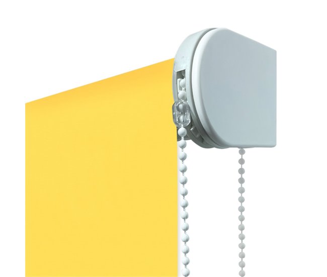Conforama Estor Enrollable Opaco En Color Amarillo