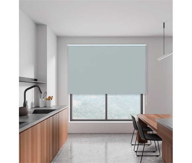 Conforama Estor Enrollable Opaco En Color Gris