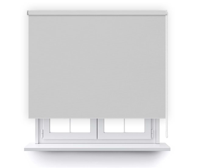 Conforama Estor Enrollable Opaco En Color Gris
