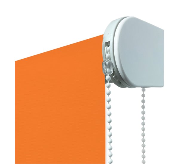 Conforama Estor Enrollable Opaco En Color Naranja