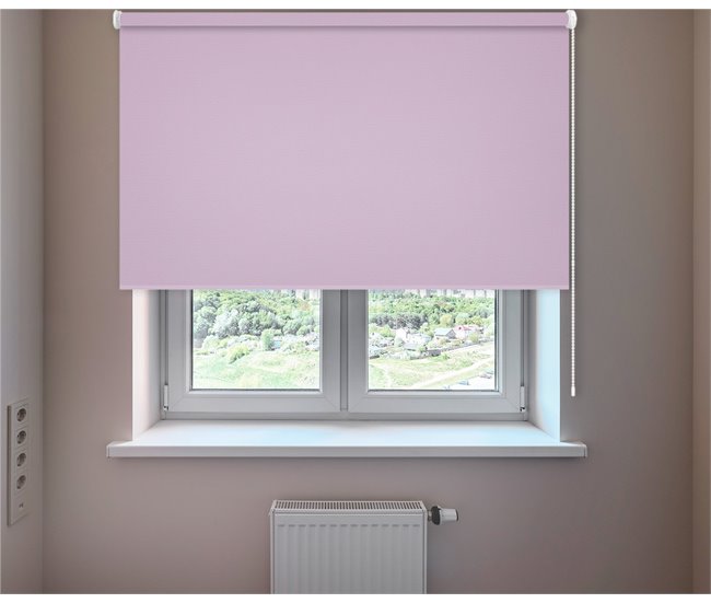 Conforama Estor Enrollable Opaco En Color Rosa