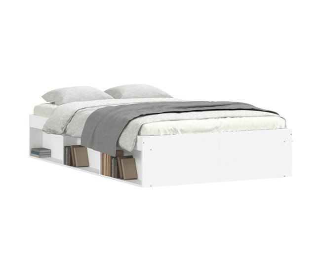 Conforama Estructura De Cama Blanca 120x200 Cm