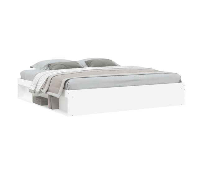 Conforama Estructura De Cama Blanca 200x200 Cm