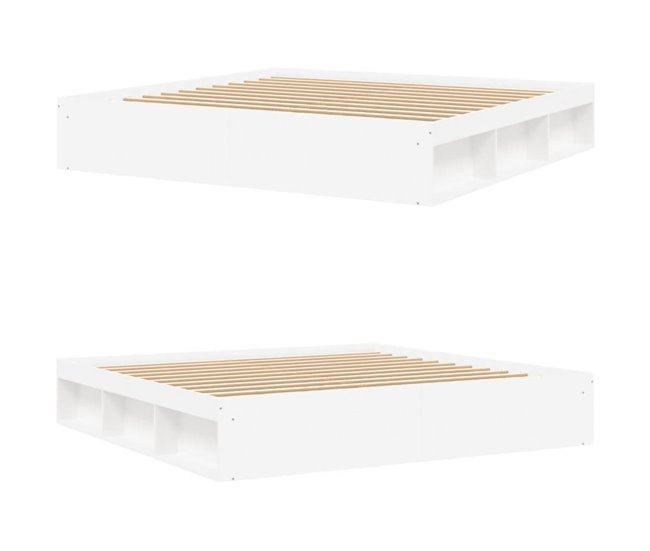Conforama Estructura De Cama Blanca 200x200 Cm