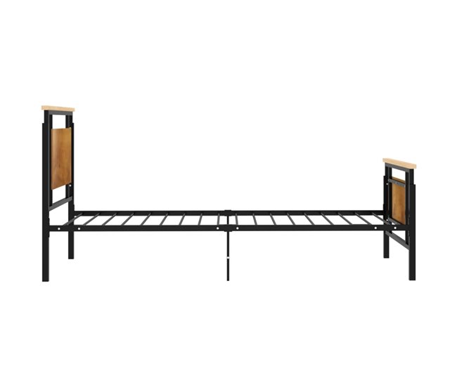 Conforama Estructura De Cama De Metal 100x200 Cm