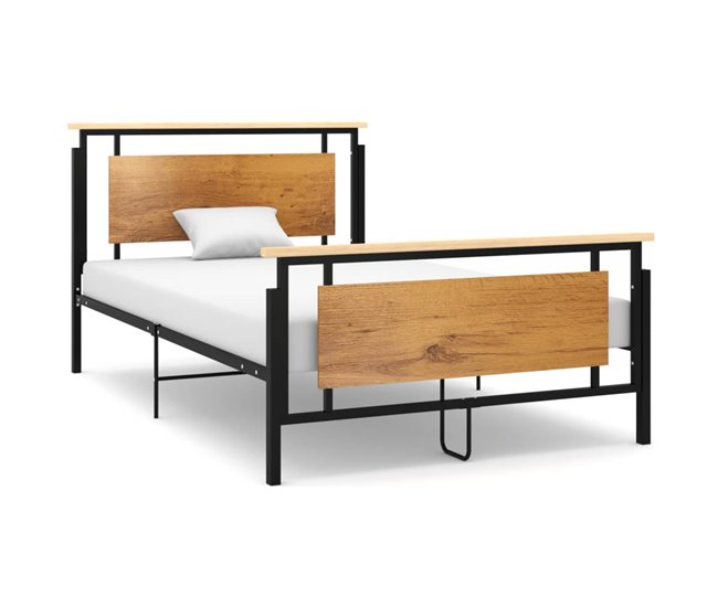 Conforama Estructura De Cama De Metal 120x200 Cm