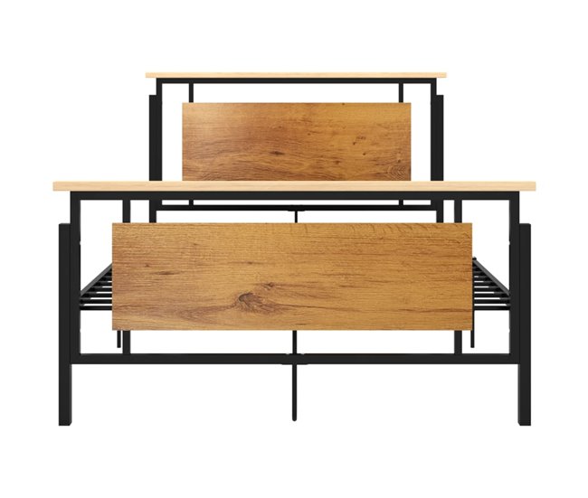 Conforama Estructura De Cama De Metal 120x200 Cm