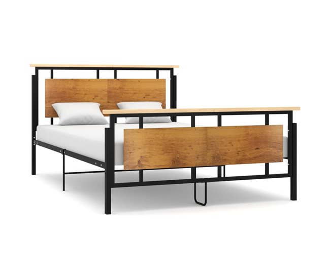 Conforama Estructura De Cama De Metal 140x200 Cm